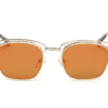 Bamware - Frankie Flat Lens Art Deco Sunglasses